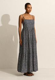 Tiered Low Back Sundress - Dandelion - Matteau